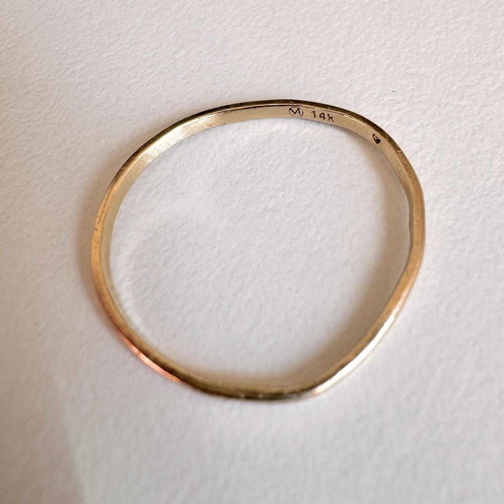 MEJURI • 14k Solid Gold Ring • Size 8